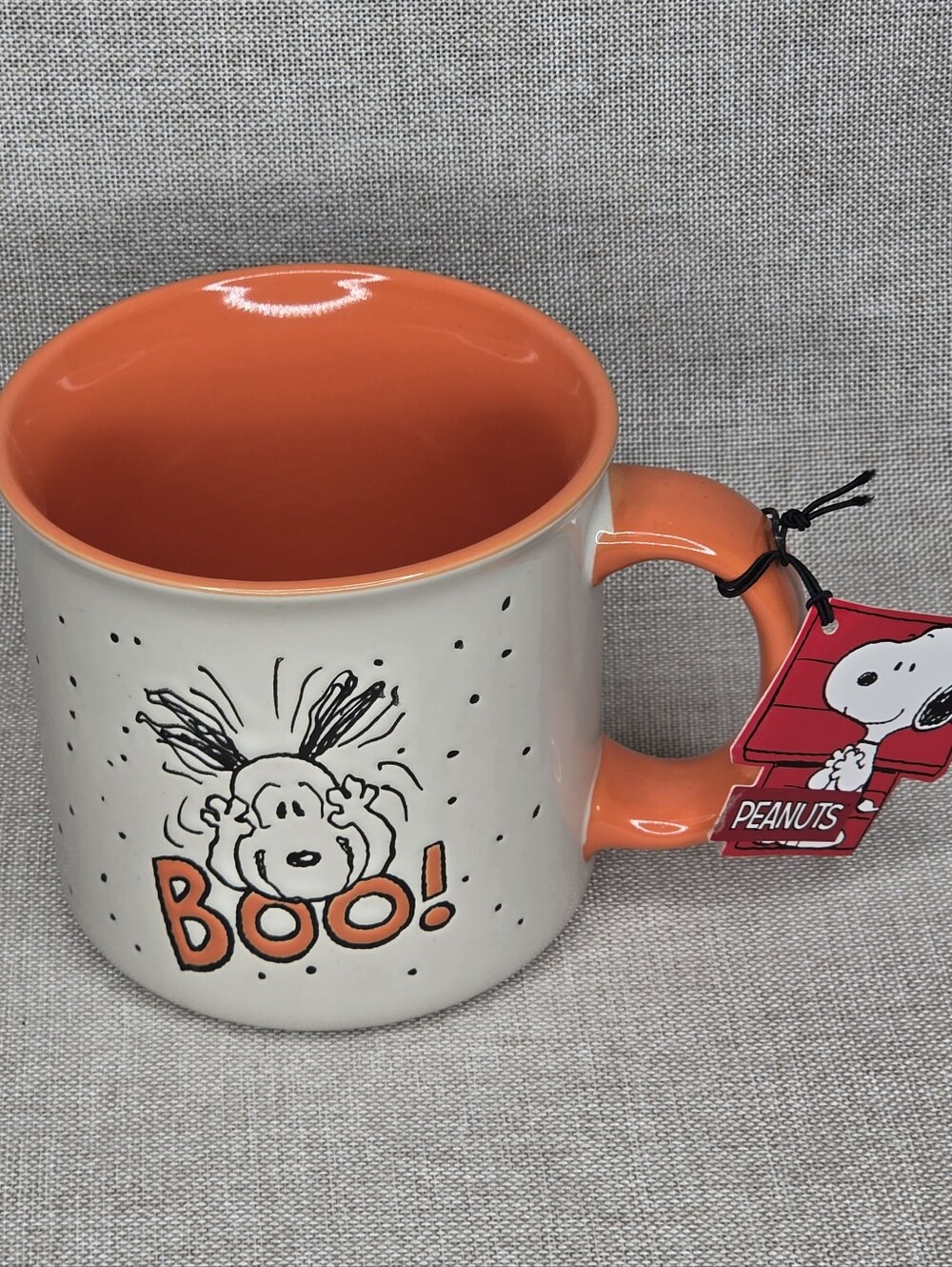 Peanuts Boo Snoopy  Halloween Ceramic Coffee Mug  Multicolor NWT